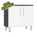 Ulti-MATE Garage Cabinets 2-Door Oversized Base Garage Cabinet in Starfire White Metallic