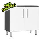 Ulti-MATE Garage Cabinets 2-Door Oversized Garage Cabinet in Starfire White Metallic