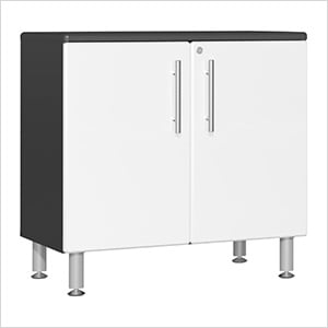 2-Door Oversized Base Garage Cabinet in Starfire White Metallic