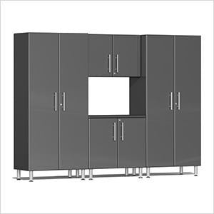 4-Piece Cabinet Kit in Graphite Grey Metallic