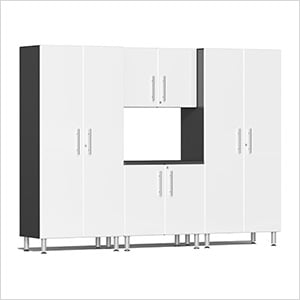 4-Piece Garage Cabinet Kit in Starfire White Metallic