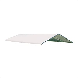 12×26 White Canopy Replacement Cover, Fits 2-Inch Frame