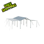 ShelterLogic 10x20 Compact Canopy with 1-3/8" 8-Leg Frame with Extension Kit (White Cover)