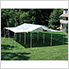10x20 Compact Canopy with 1-3/8" 8-Leg Frame with Extension Kit (White Cover)