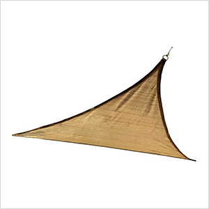 16 ft. Triangle Shade Sail (Sand Cover)