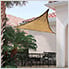 16 ft. Triangle Shade Sail (Sand Cover)