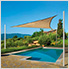 16 ft. Triangle Shade Sail (Sand Cover)