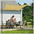 12 ft. Square Shade Sail (Sand Cover)