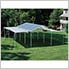10x20 Canopy Extension and Sidewall Kit  for 1-3/8" and 2" Frame (White Cover)
