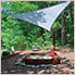 16 ft. Triangle Shade Sail (Sea Blue Cover)