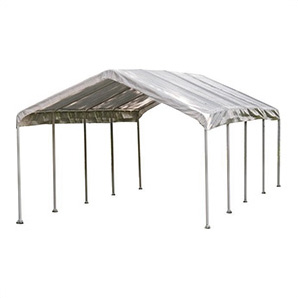 12x26 Canopy with 2" 10-Leg Frame (White Cover)