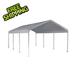 ShelterLogic 12x20 Canopy with 2" 8-Leg Frame (White Cover)