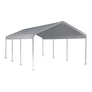 12x20 Canopy with 2" 8-Leg Frame (White Cover)