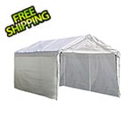 ShelterLogic 10x20 Canopy Enclosure Kit for 1-3/8" Frame (White Cover)