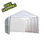 ShelterLogic 12x26 Canopy Enclosure Kit  for 2" Frame (White Cover)