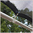 8x20 Shade Canopy with 8-Leg Frame (Black Cover)