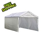 ShelterLogic 10x20 Canopy Enclosure Kit for 2" Frame (White Cover)