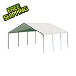 ShelterLogic 18x20 Canopy with 2" 8-Leg Frame (White Cover)