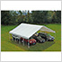 30x30 Canopy with 2-3/8" 12-Leg Frame (White Cover)