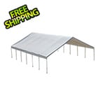 ShelterLogic 30x40 Canopy with 2-3/8" 14-Leg Frame (White Cover)