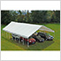 30x50 Canopy with 2-3/8" 16-Leg Frame (White Cover)