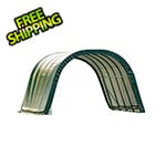 ShelterLogic 12x20x8 Round Style Run-In Shelter (Green Cover)