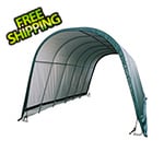 ShelterLogic 12x24x10 Round Style Run-In Shelter (Green Cover)