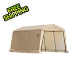 ShelterLogic 10x15 Auto Shelter 1-3/8" Frame (Sandstone Cover)