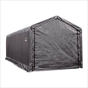 12x25 ShelterTube Storage Shelter (Gray Cover)