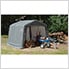 10x10 Shed-In-A-Box with 1-3/8" Frame (Gray Cover)