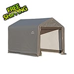 ShelterLogic 6x6 Shed-In-A-Box with 1-3/8-Inch Frame (Gray Cover)