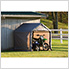 6x6 Shed-In-A-Box with 1-3/8" Frame (Gray Cover)