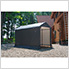 6x10 Shed-In-A-Box with 1-3/8-Inch Frame (Gray Cover)
