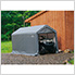 6x10 Shed-In-A-Box with 1-3/8-Inch Frame (Gray Cover)