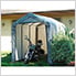 6x12 Shed-In-A-Box with 1-3/8" Frame (Gray Cover)