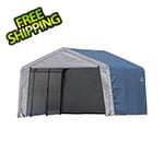 ShelterLogic 12x12 Shed-In-A-Box with 1-3/8" Frame (Gray Cover)