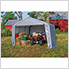 12x12 Shed-In-A-Box with 1-3/8" Frame (Gray Cover)