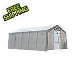 ShelterLogic 12x20 Heavy Duty Translucent Greenhouse with Arch Style 1-5/8" Frame