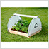 4x4 GrowIt Round Raised Bed Greenhouse with Fully Closable Cover