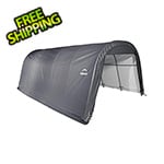 ShelterLogic 12x20x8 ShelterCoat Round Style Shelter (Gray Cover)