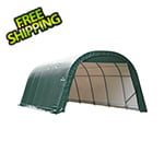 ShelterLogic 12x20x8 ShelterCoat Round Style Shelter (Green Cover)