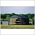 12x20x8 ShelterCoat Peak Style Shelter (Green Cover)