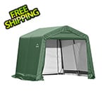 ShelterLogic 10x8x8 ShelterCoat Peak Style Shelter (Green Cover)