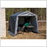 10x12x8 ShelterCoat Peak Style Shelter (Gray Cover)