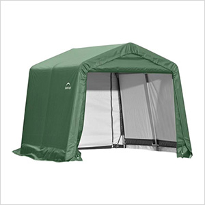 10x12x8 ShelterCoat Peak Style Shelter (Green Cover)