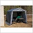 11x8x10 ShelterCoat Peak Style Shelter (Gray Cover)
