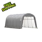 ShelterLogic 13x20x10 ShelterCoat Round Style Shelter (Gray Cover)