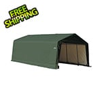 ShelterLogic 13x20x10 ShelterCoat Peak Style Shelter (Green Cover)