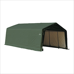 13x20x10 ShelterCoat Peak Style Shelter (Green Cover)