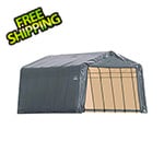 ShelterLogic 13x24x10 ShelterCoat Peak Style Shelter (Gray Cover)